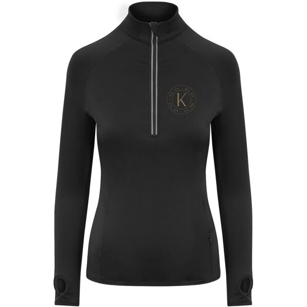 Cool-Flex Girlie Half Zip Top Thumbnail